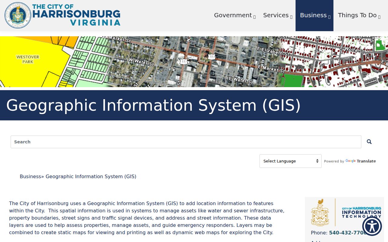 Harrisonburg neighbors city GIS maps and parcel layers